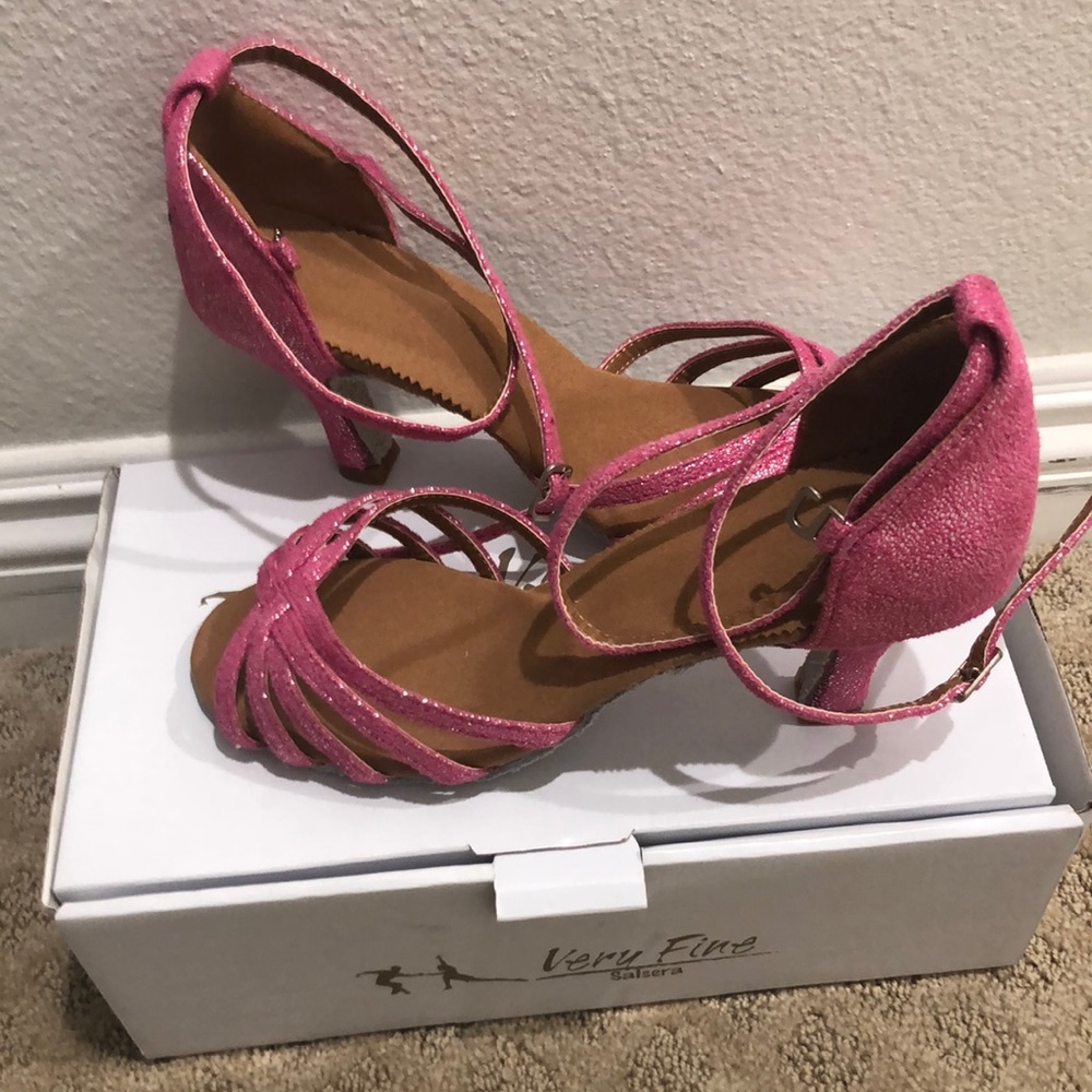 Very Fine salsa latin ballroom dance shoes